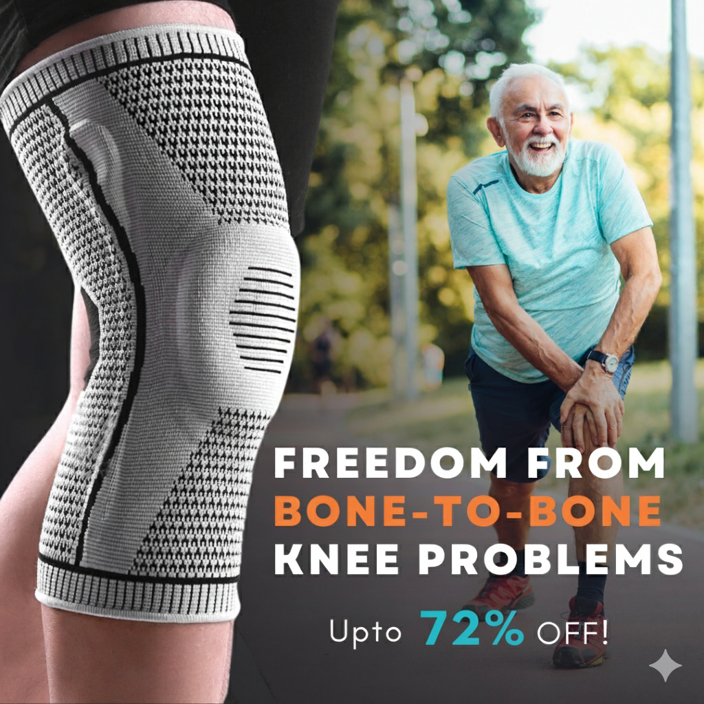 Double Compression Knee Sleeve Support for Knee Pain Sports Running Gym Joint Pain Relief Meniscus Tear Injury Recovery