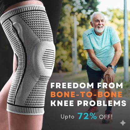 Double Compression Knee Sleeve Support for Knee Pain Sports Running Gym Joint Pain Relief Meniscus Tear Injury Recovery