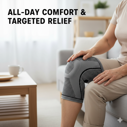 Double Compression Knee Sleeve Support for Knee Pain Sports Running Gym Joint Pain Relief Meniscus Tear Injury Recovery