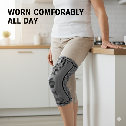 Double Compression Knee Sleeve Support for Knee Pain Sports Running Gym Joint Pain Relief Meniscus Tear Injury Recovery