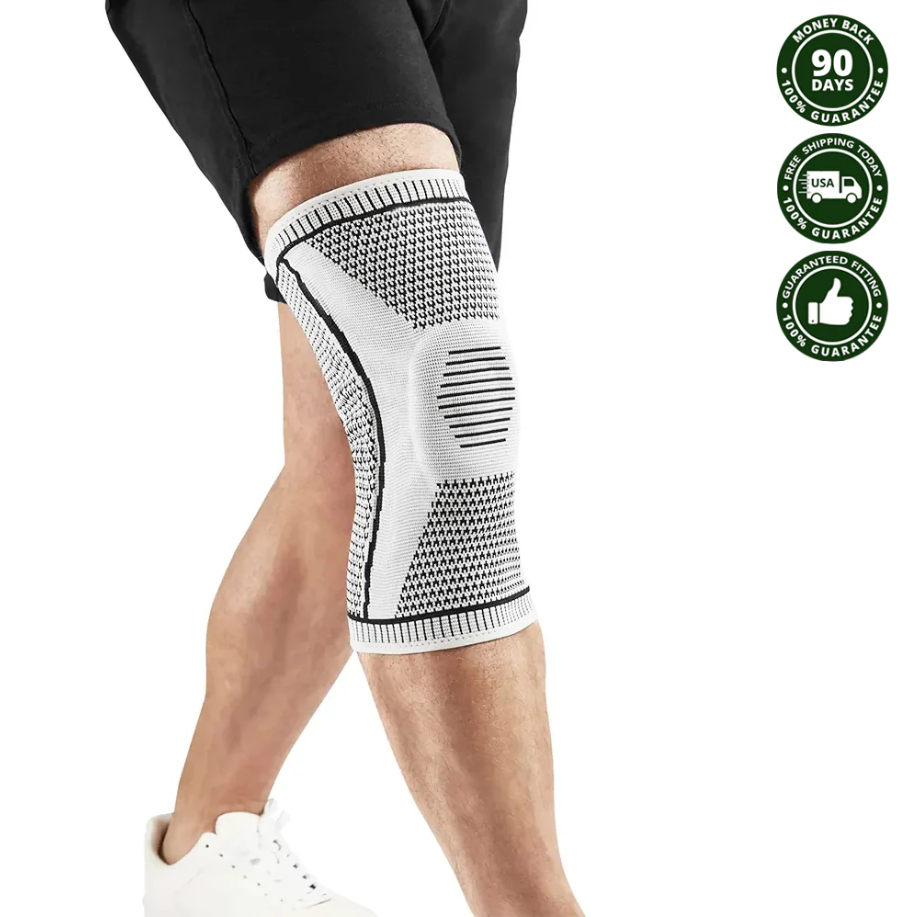 Double Compression Knee Sleeve Support for Knee Pain Sports Running Gym Joint Pain Relief Meniscus Tear Injury Recovery