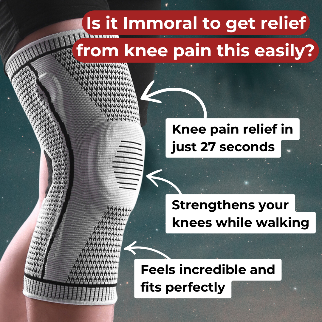 Double Compression Knee Sleeve Support for Knee Pain Sports Running Gym Joint Pain Relief Meniscus Tear Injury Recovery