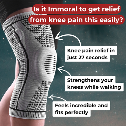 Double Compression Knee Sleeve Support for Knee Pain Sports Running Gym Joint Pain Relief Meniscus Tear Injury Recovery