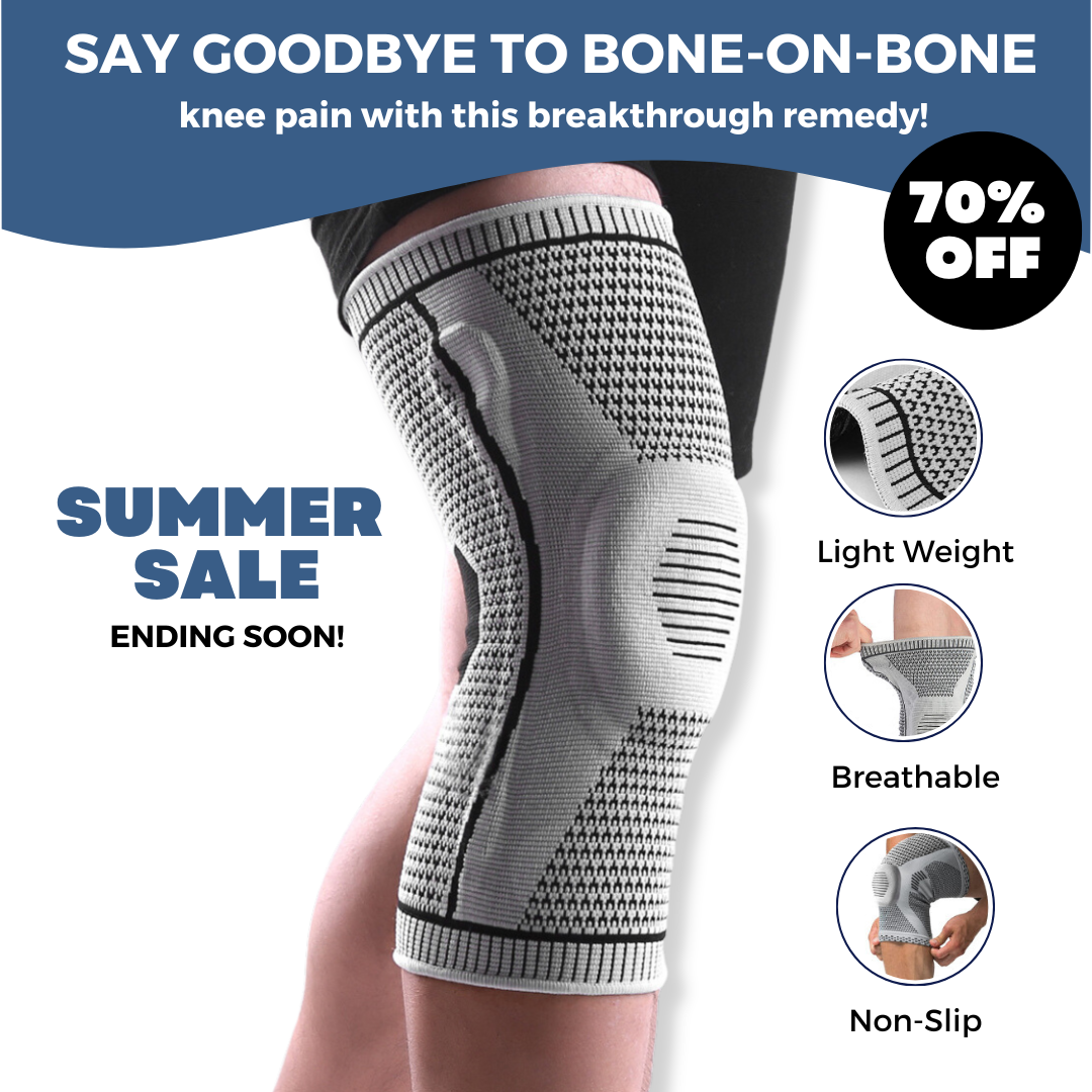 Double Compression Knee Sleeve Support for Knee Pain Sports Running Gym Joint Pain Relief Meniscus Tear Injury Recovery