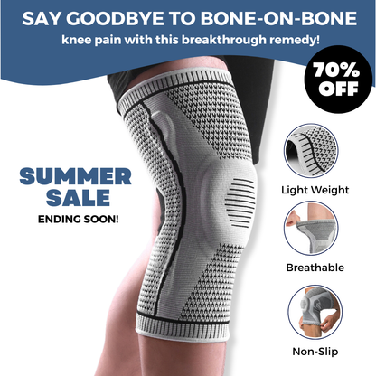 Double Compression Knee Sleeve Support for Knee Pain Sports Running Gym Joint Pain Relief Meniscus Tear Injury Recovery